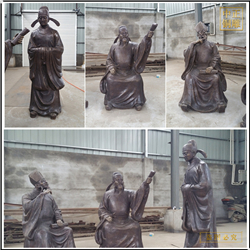 鑄銅關公 景區大型人物銅雕塑鑄造