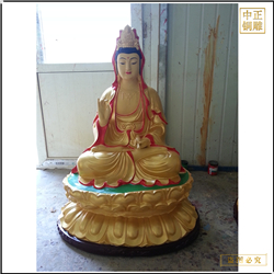 鑄銅關公 銅觀音菩薩佛像