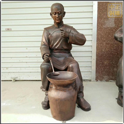 鑄銅關公 生產中醫文化人物雕塑