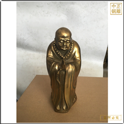 小型貼金十八羅漢廠家 小型貼金十八羅漢廠家