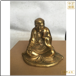 鑄銅關公 黃銅十八羅漢銅佛像