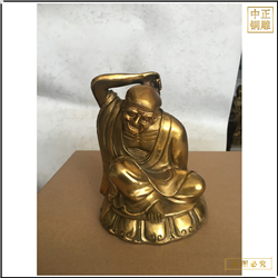 制作一套鑄銅十八羅漢佛像 制作一套鑄銅十八羅漢佛像