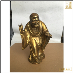 鑄銅關公 鑄銅十八羅漢銅像