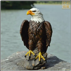 鑄銅關公 老鷹雕塑擺件鑄造廠