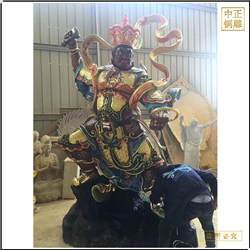 鑄銅關公 四大天王銅佛像價格