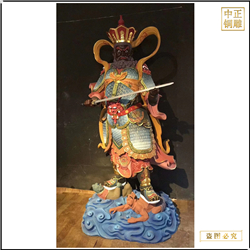 鑄銅關公 寺廟鑄銅四大天王佛像