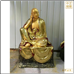 鑄銅關公 造像銅十八羅漢佛像