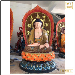 鑄銅關公 純銅釋迦牟尼佛定制