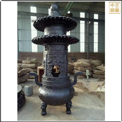 鑄銅關公 室內外銅香爐