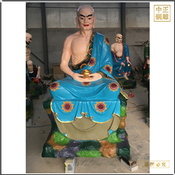 鑄銅關公 鑄造純銅十八羅漢銅佛像雕塑