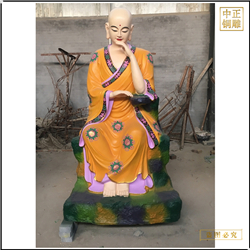 鑄銅關公 羅漢尊者神像鑄造廠家