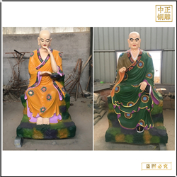 鑄銅關公 十八羅漢十八尊者佛像鑄造