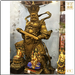 鑄銅關公 3米站像四大天王銅佛像