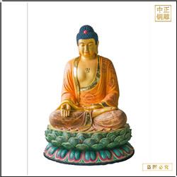 鑄銅關(guān)公 釋迦牟尼佛鎏金銅像價格