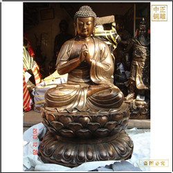 鑄銅關(guān)公 釋迦牟尼佛銅佛像定制