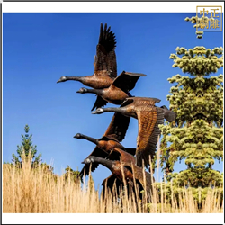 鑄銅關公 大型純銅天鵝雕塑