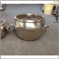 鑄銅關(guān)公 大型黃銅銅缸鑄造