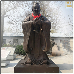 鑄銅關(guān)公 純銅孔子雕塑鑄造價格