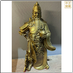 鑄銅關公 純銅關公雕塑像