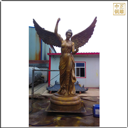 鑄銅關公 西方女人六米高銅雕塑