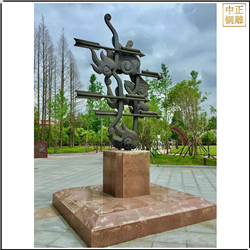 鑄銅關公 戶外廣場銅雕塑