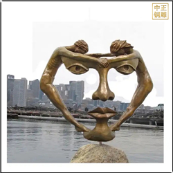 鑄銅關公 抽象銅雕塑鑄造廠