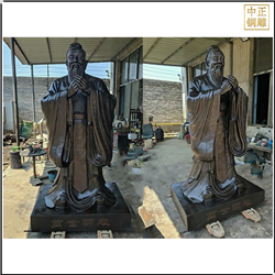 鑄銅關(guān)公 禮儀典范孔子銅像價格