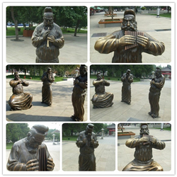 步行街雕塑街頭娛樂 步行街雕塑街頭娛樂