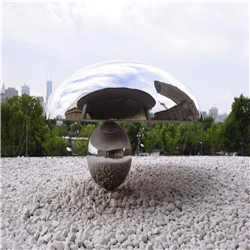 鏡面不銹鋼廣場(chǎng)雕塑