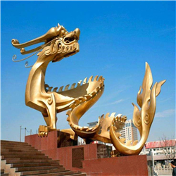 不銹鋼龍雕塑 不銹鋼龍雕塑